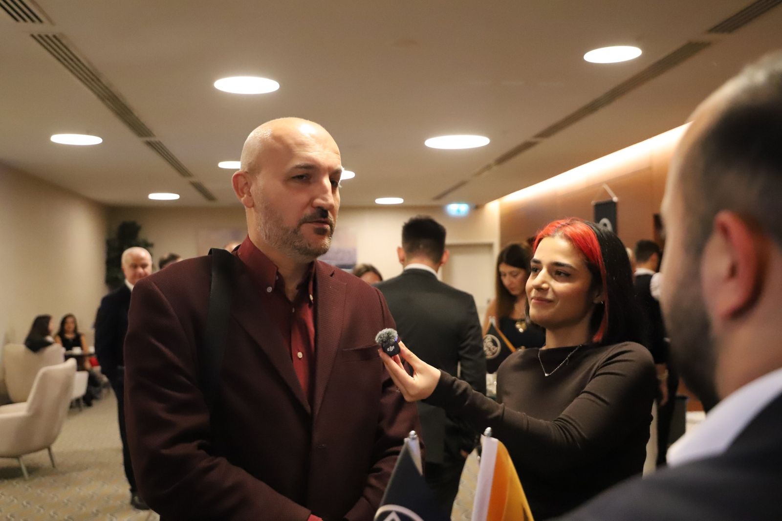 Çalıştay katılımcısıyla röportaj